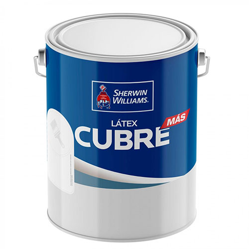 Latex Cubre crema galon 3,8Lts  Sherwin Williams